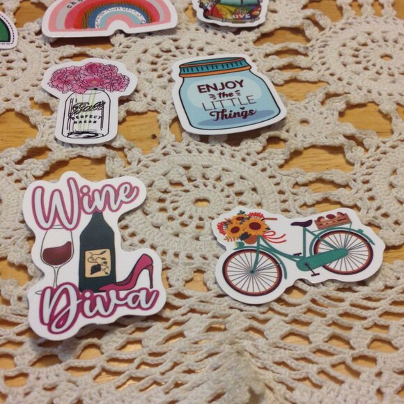 Stickers for cellphone, hydration bottles, etc. Boho vibe - Picture 7 of 8